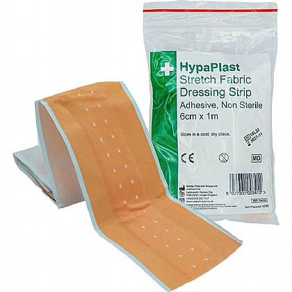 HypaPlast Fabric Dressing Strip (6cm x 1m)