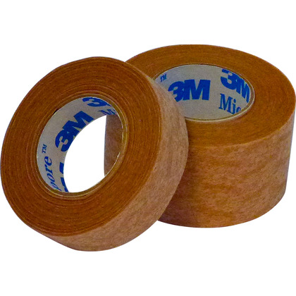 3M Micropore Tapes, Pack of 24 (1.25cm x 9.1m)