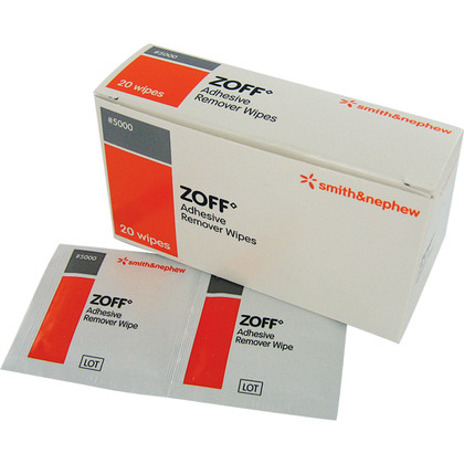 Zoff Adhesive Remover Wipes
