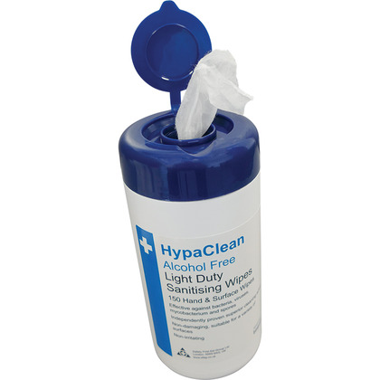 HypaClean Light Duty Sanitising Wipes (Skin & Surface)