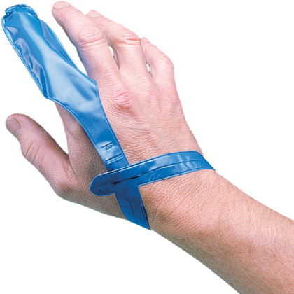 Blue Finger Stalls, Assorted (Pack of 10)
