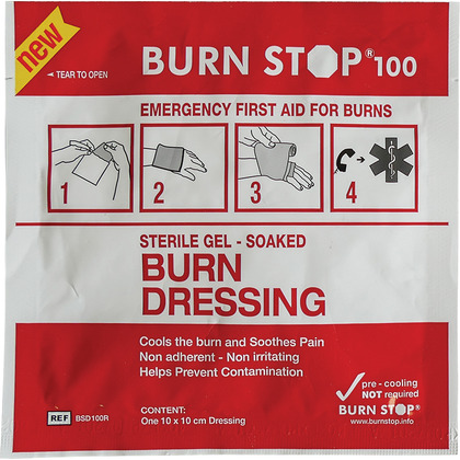 Burn Stop Burn Dressing, 10x10cm