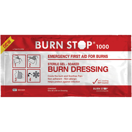 Burn Stop Burn Dressing, 20x50cm