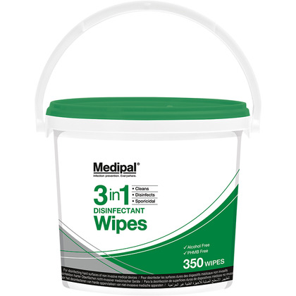 Medipal 3in1 Wipes Bucket, 350 wipes