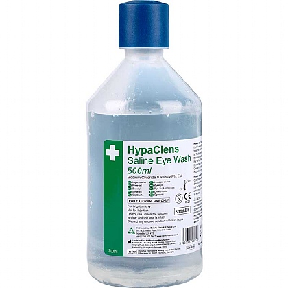 HypaClens Sterile Eye Wash Bottle, 500ml