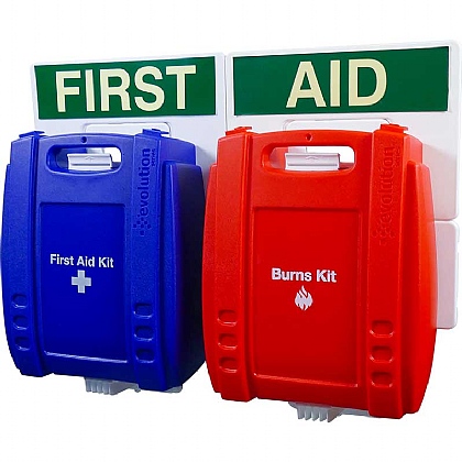 Evolution Catering First Aid Point, Blue Case (Medium)