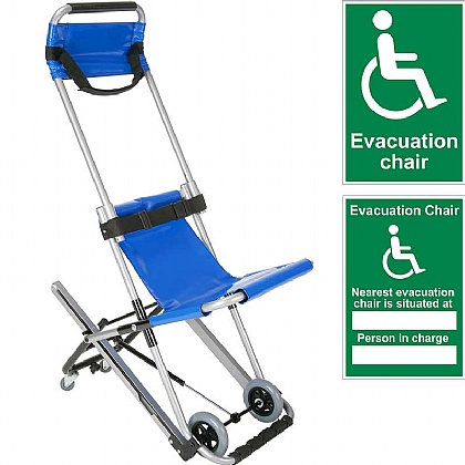 Evacuation Chair with FREE Accessory Bundle