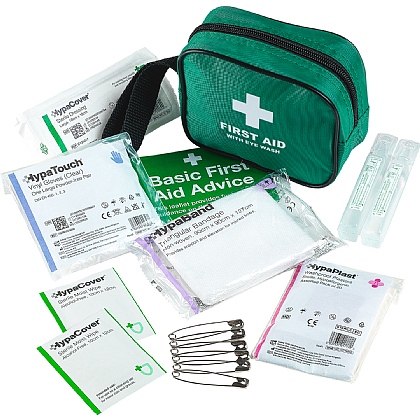 One Person First Aid Kit with Eye Wash