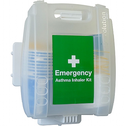 Emergency Asthma Kit with 5 Re-usable Spacers