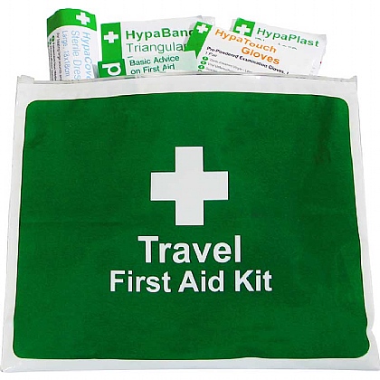 Off-Site First Aid Kit in Vinyl Wallet