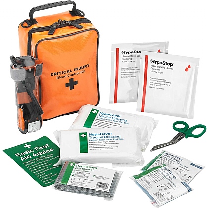 HypaStop Critical Injury Bleed Control Kit in a Bag