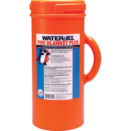 Water-Jel Fire Blanket Plus in Canister