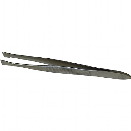 Stainless Steel Dressing Oblique Angle Tip Tweezers
