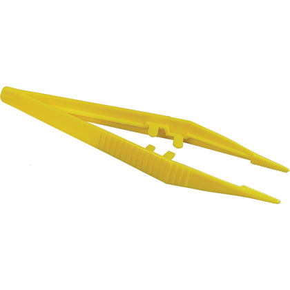 Plastic Disposable Forceps (10 Tweezers)