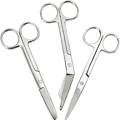 Assorted First Aid Scissors (Pack of 3)