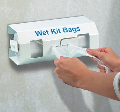 Wet Kit Bags Dispenser, Empty