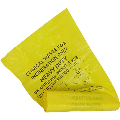 Biohazard Bin Liner (Roll of 25)