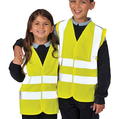 Hi Viz Childrens Waistcoat