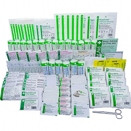 Industrial High-Risk First Aid Kit Refill 50  Persons