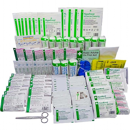 Industrial High-Risk First Aid Kit Refill 1-20 Persons