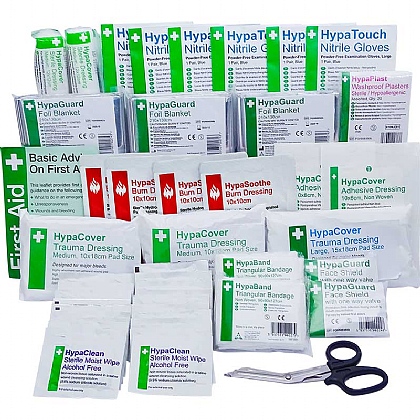 Refill for BS 8599-2 Minibus and Bus First Aid Kit