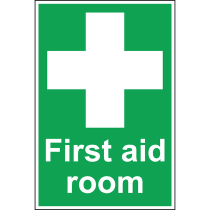 First Aid Room Sign - Vinyl 200x300mm