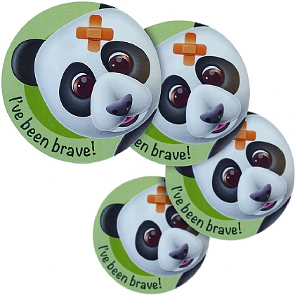 I've Been Brave Stickers - Pack of 4