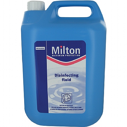 Milton Sterilising Fluid Refill, 5 litre (Expiring July 2026)